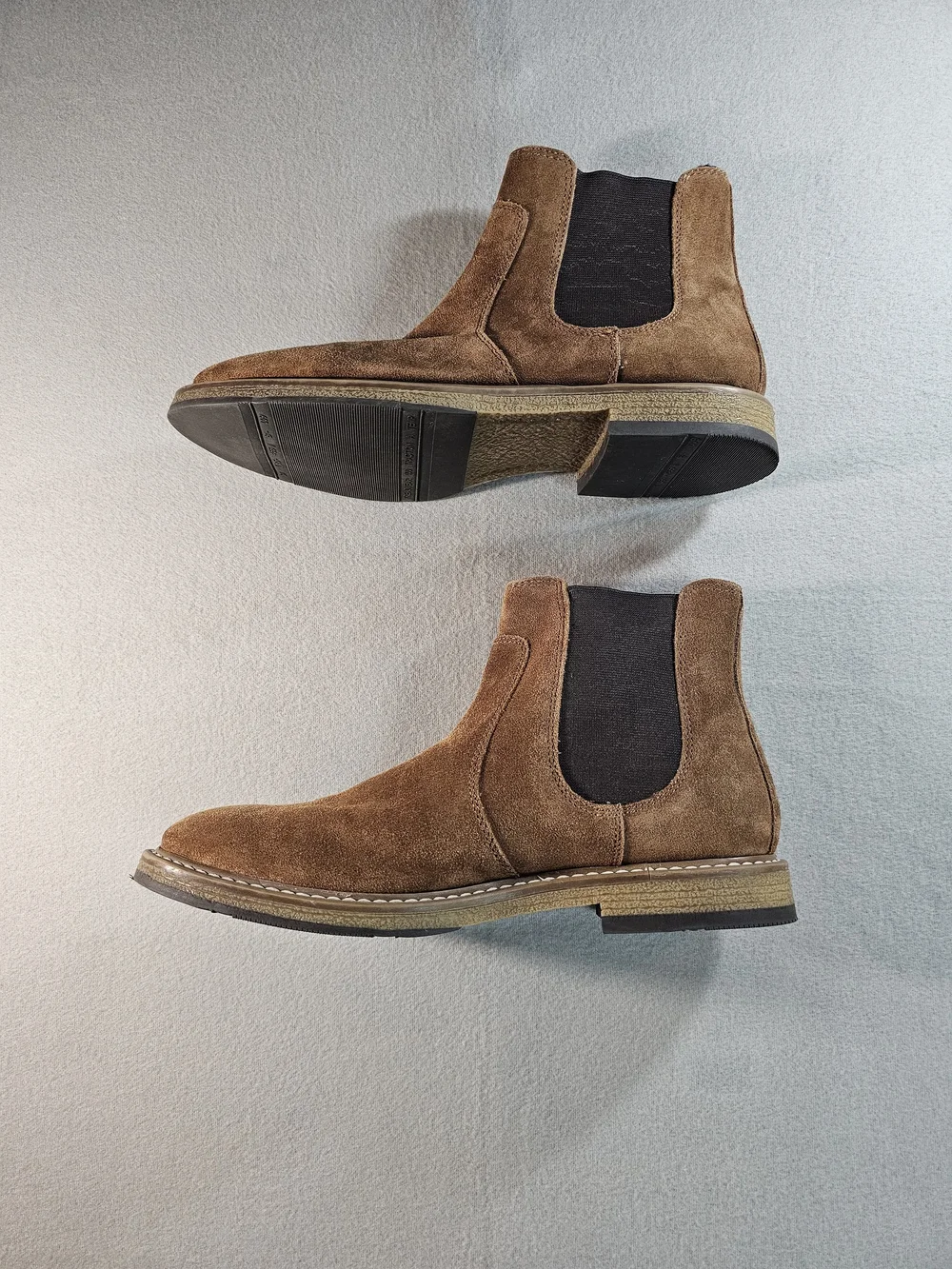 Steve Madden Men's Brown Suede Chelsea Boots Size 11 NWOT